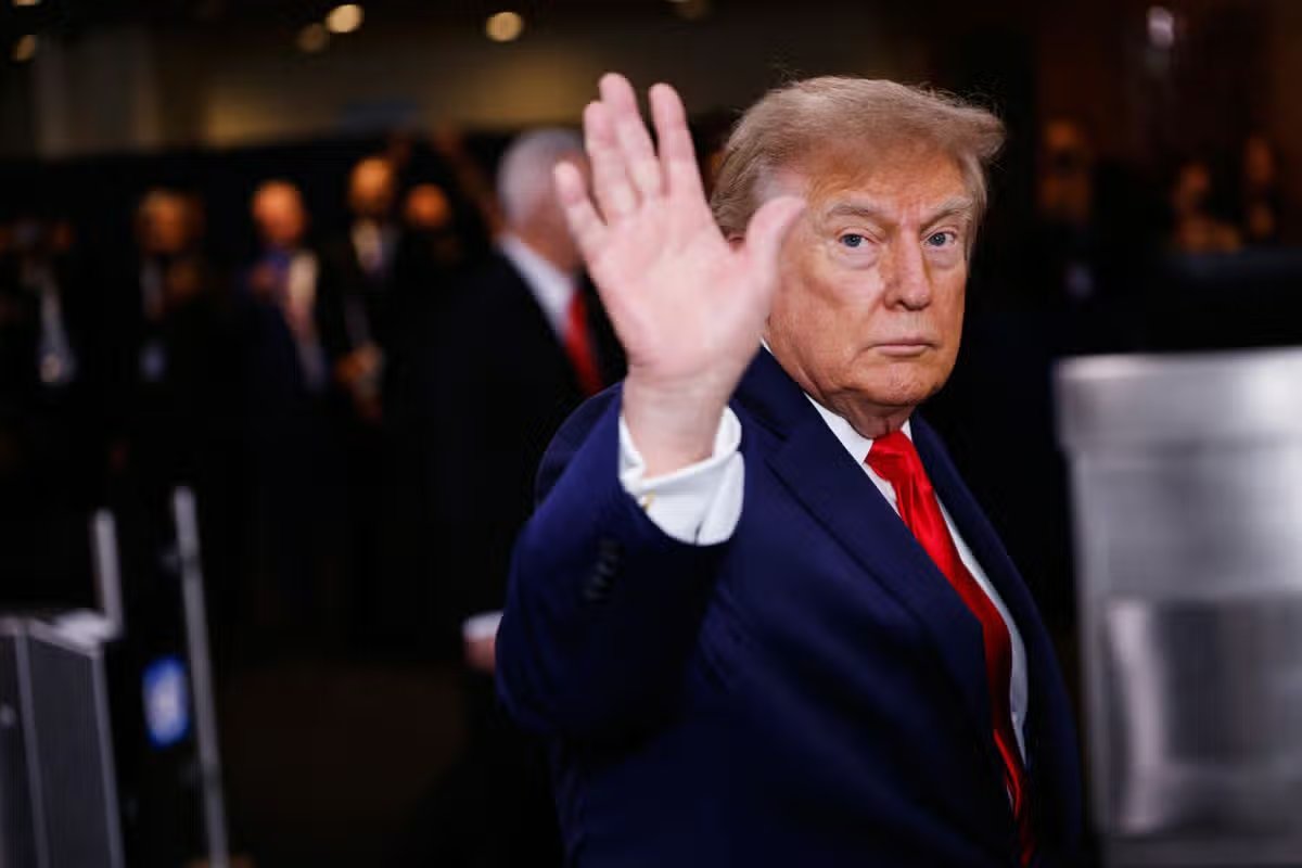 El presidente estadounidense Donald Trump llega al 81º período de sesiones de la Asamblea General de las Naciones Unidas.
