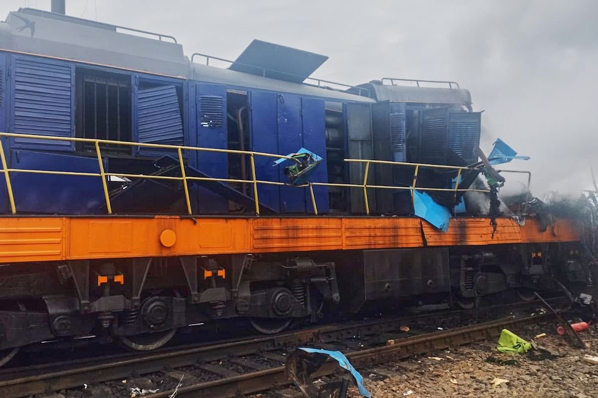 Drones rusos atacan un tren cerca de la frontera entre Ucrania y Polonia poco después del paso de los dignatarios visitantes