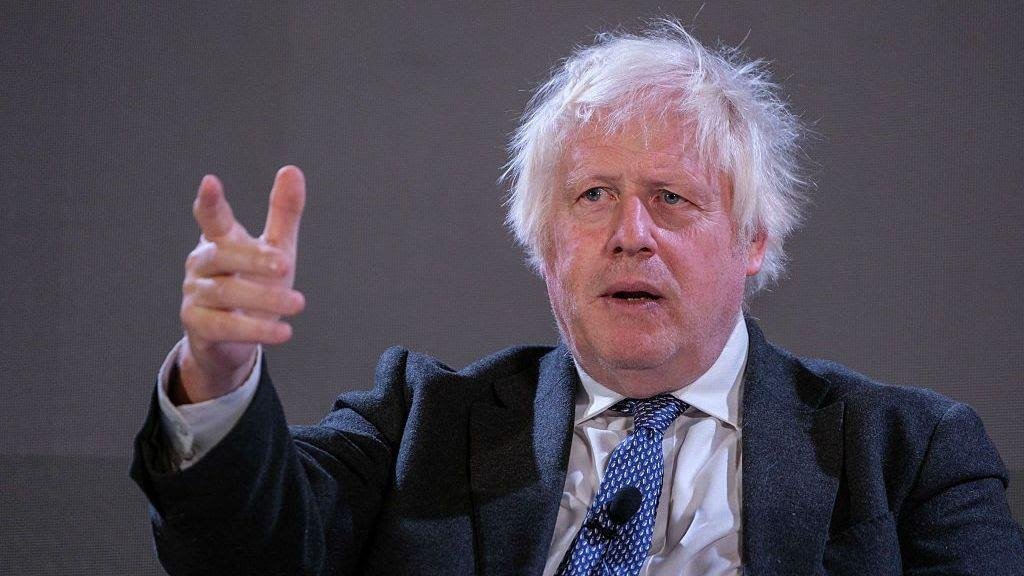 Rusia chocó contra un tren cerca de la frontera con Polonia poco después de que pasaran Boris Johnson y altos funcionarios europeos.