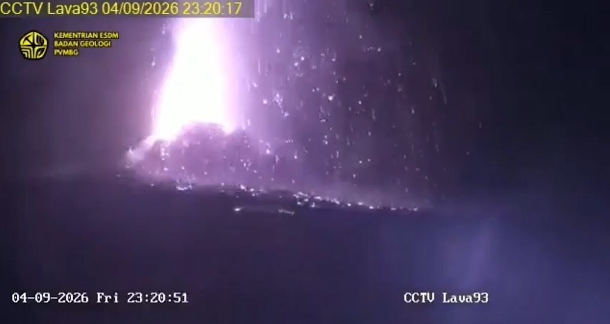 Video generado por IA vinculado falsamente a la erupción volcánica de Indonesia en septiembre de 2026
