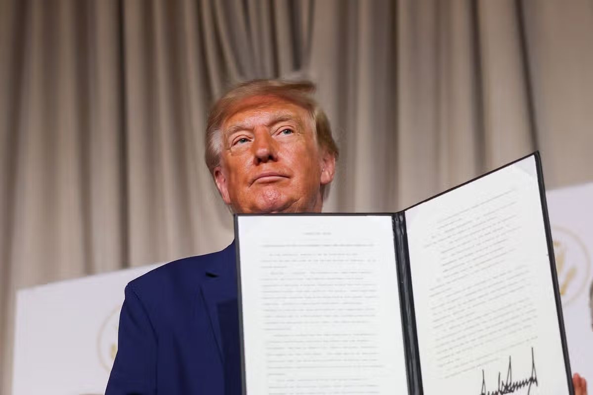 El presidente estadounidense Donald Trump
