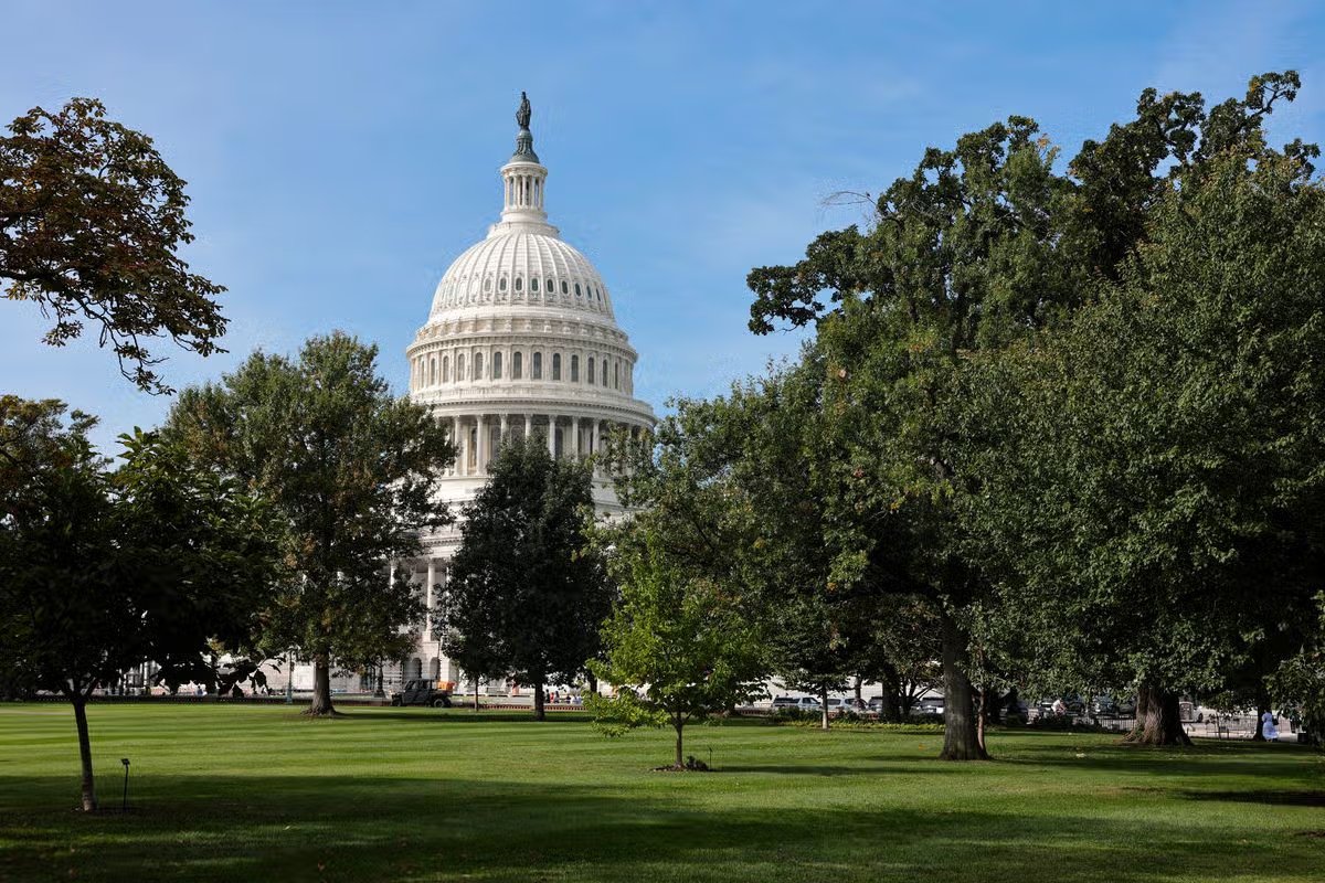 Edificio del Capitolio de los Estados Unidos.
