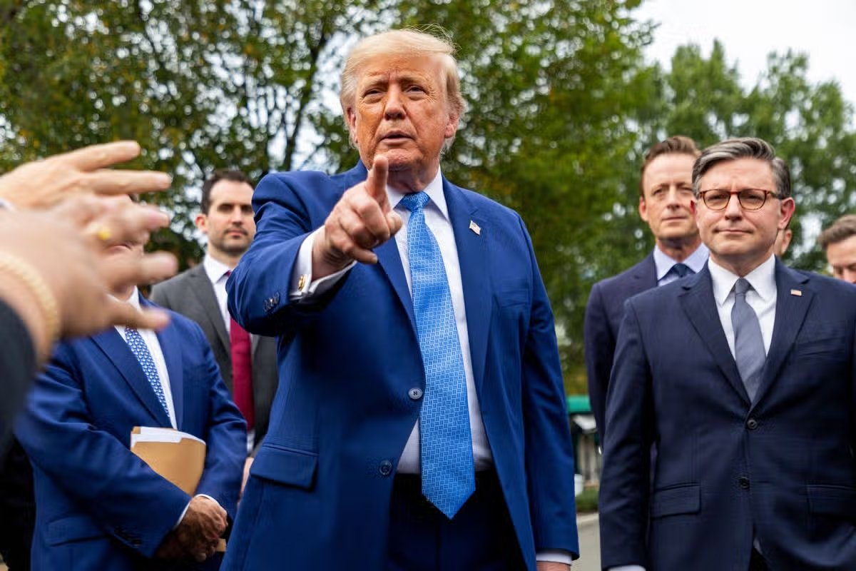 Trump en la Casa Blanca