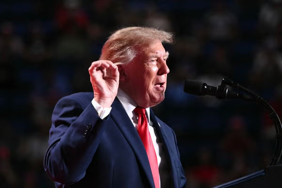 Trump realiza mitin de campaña en el estadio Freeman de San Antonio, Texas