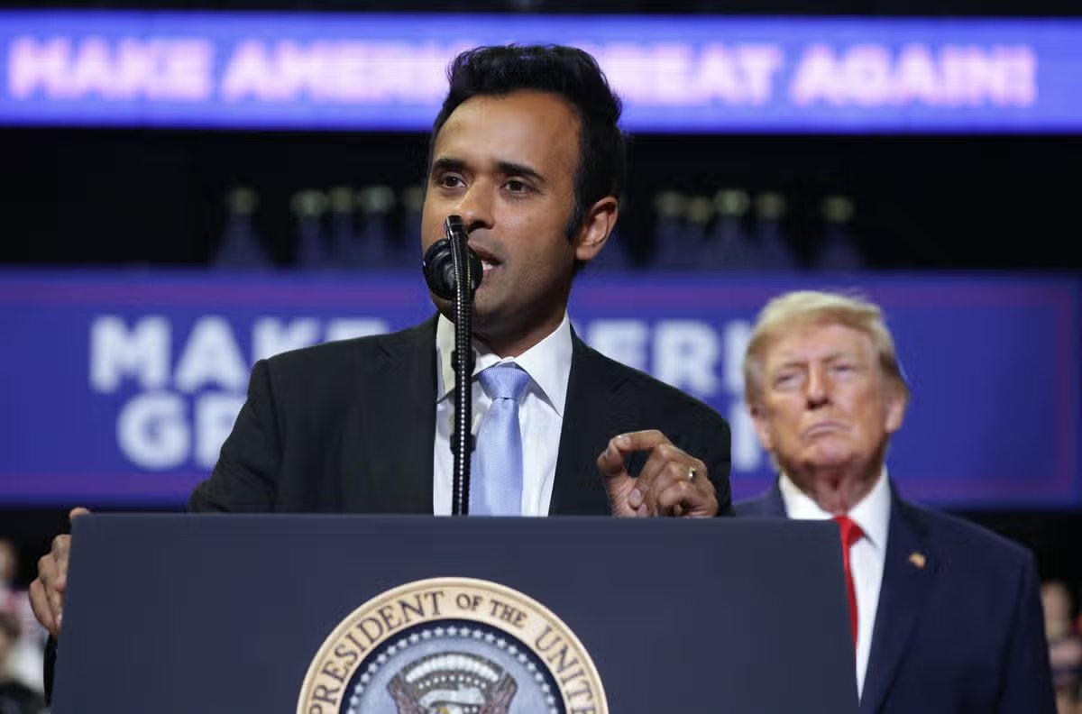 Vivek Ramaswamy, candidato republicano a gobernador de Ohio 