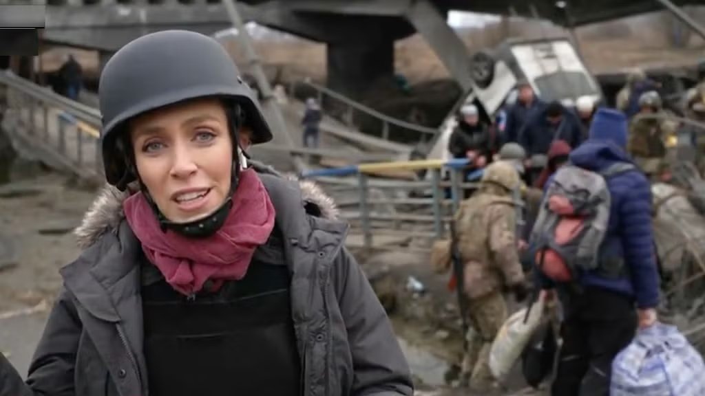 Clarissa Ward Ucrania CNN