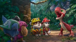 'Paw Patrol: La película de dinosaurios' (Crédito: Paramount Pictures)