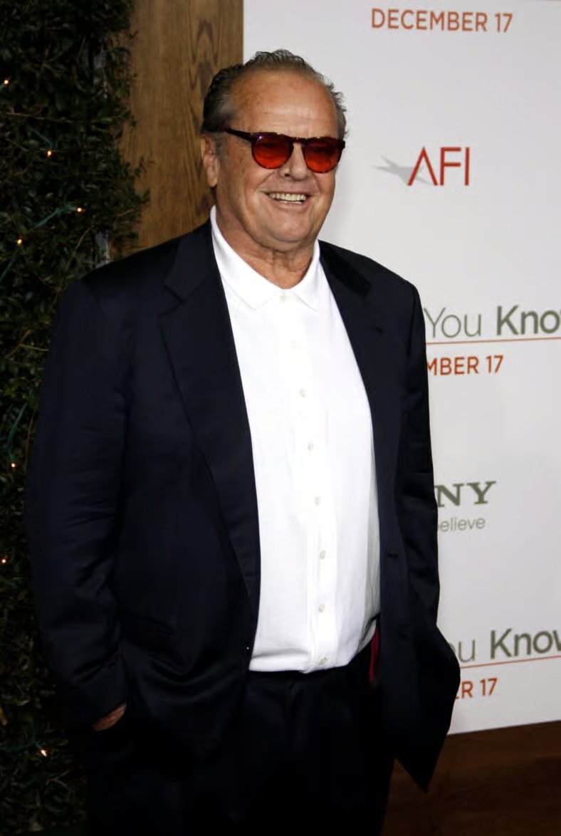 Jack Nicholson en el estreno de Los Ángeles de