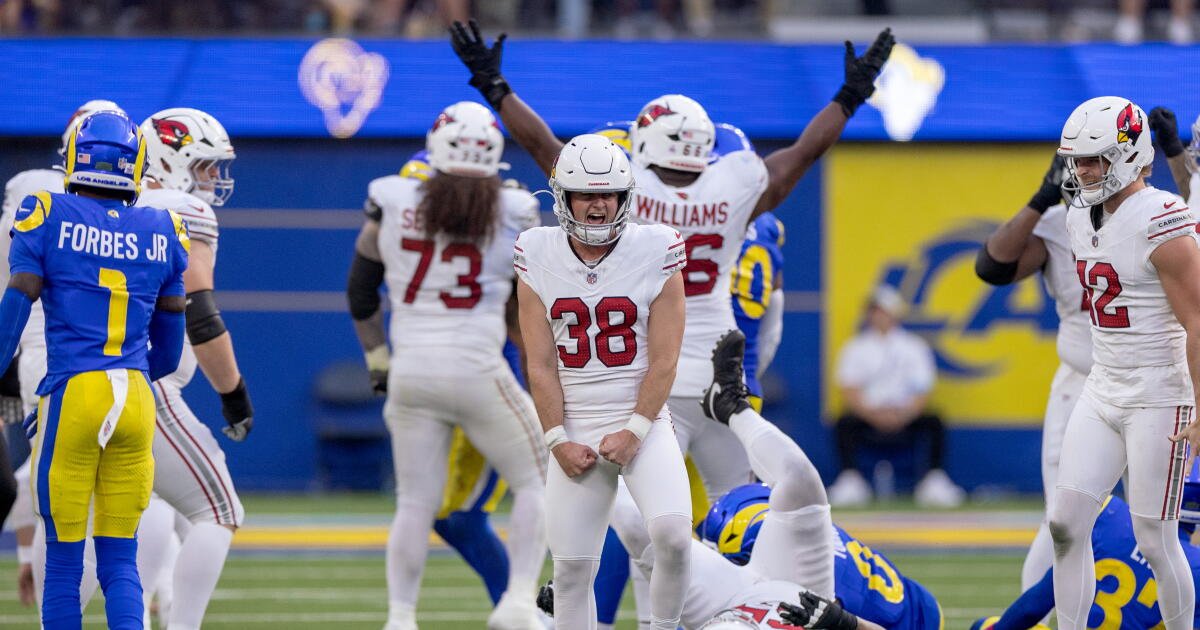 ¿Qué Super Bowl? Los Rams lucen lentos en su humillante derrota ante los Cardinals